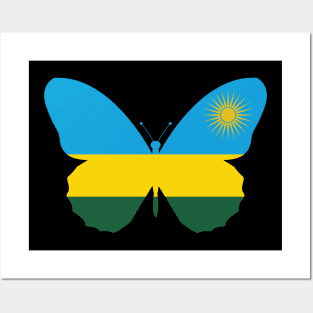 Rwanda Butterfly Posters and Art